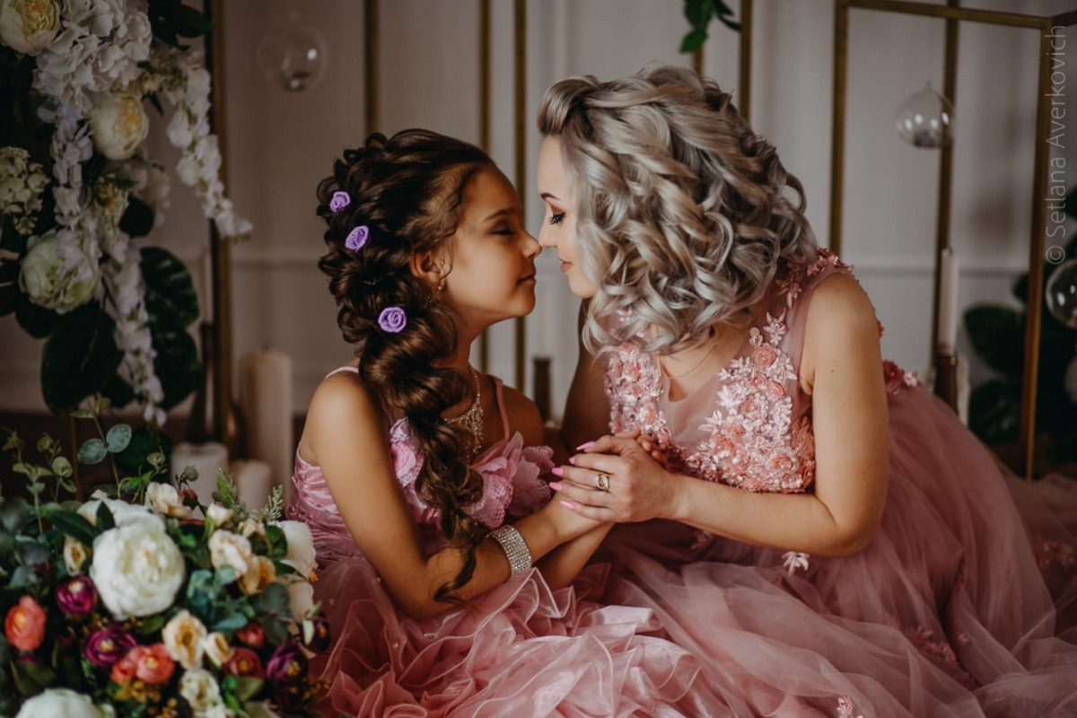 Авдеева Алина и мама Катя