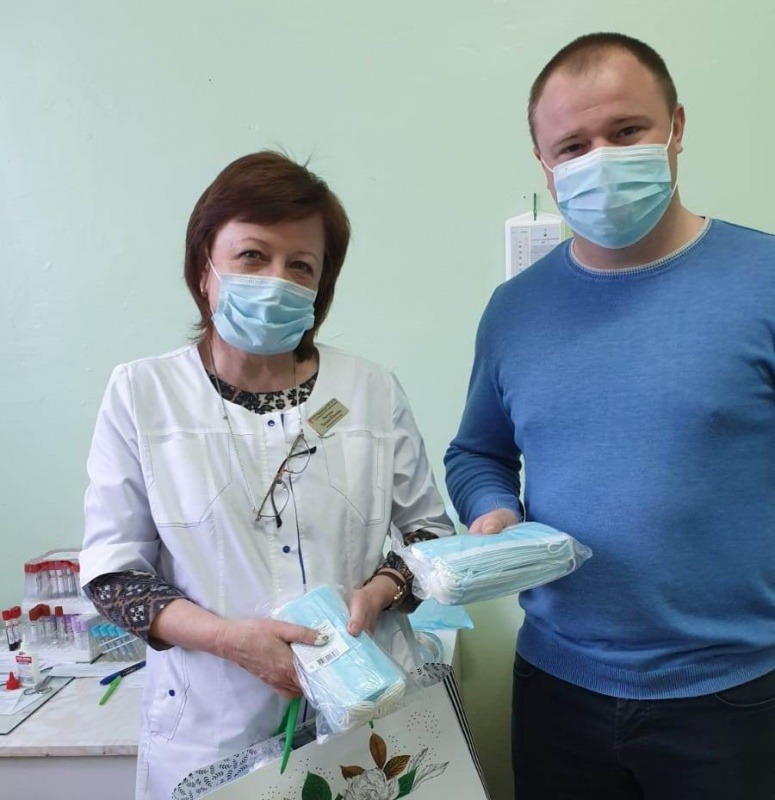 28.01.22_Поддержал сотрудников процедурного кабинета 2