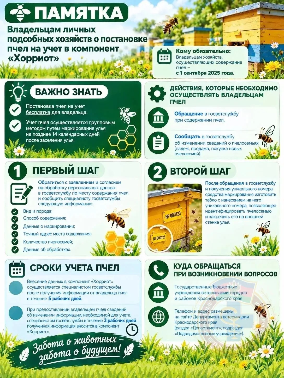 Памятка по регистрации в компоненте Хорриотпо!!!