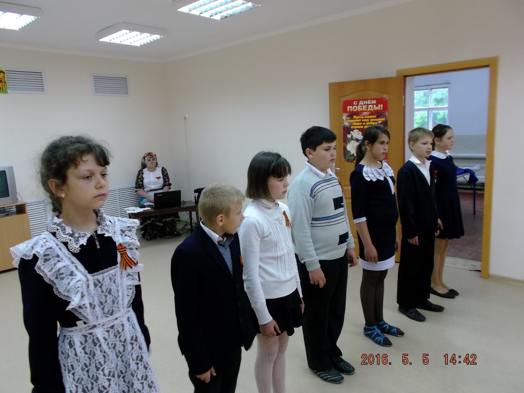 В канун Дня Победы...