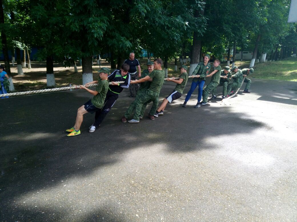 О нашей победе в краевых казачьих играх...