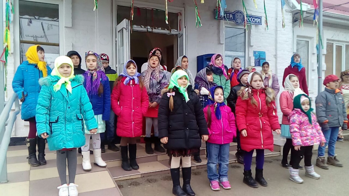 Народные гуляния на х.Казачьем