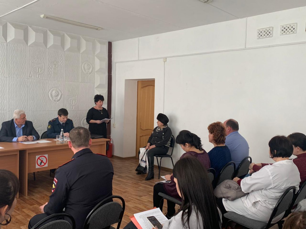 Заседание территориальной комиссии по профилактике правонарушений Платнировского сельского поселения......