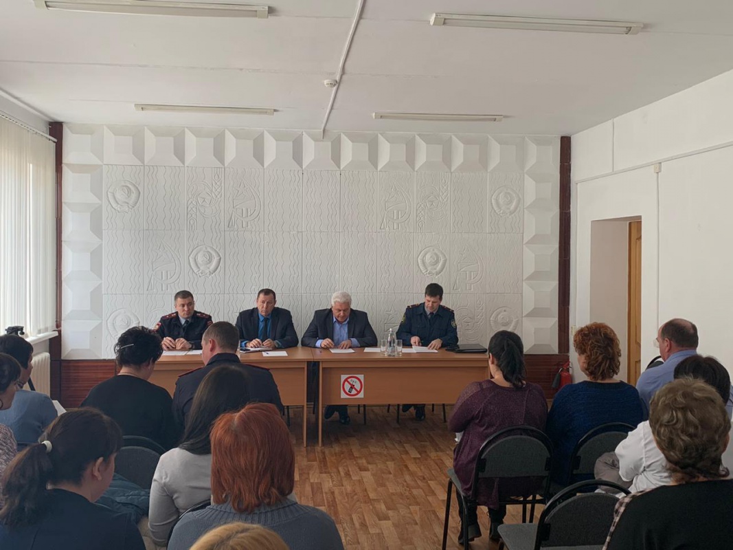 Заседание территориальной комиссии по профилактике правонарушений Платнировского сельского поселения......