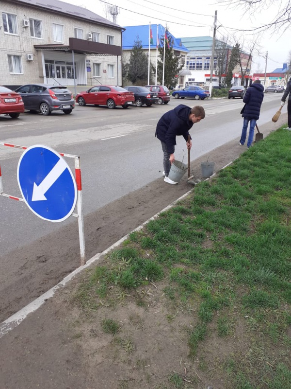 В нашем поселении проходит санитарный день....