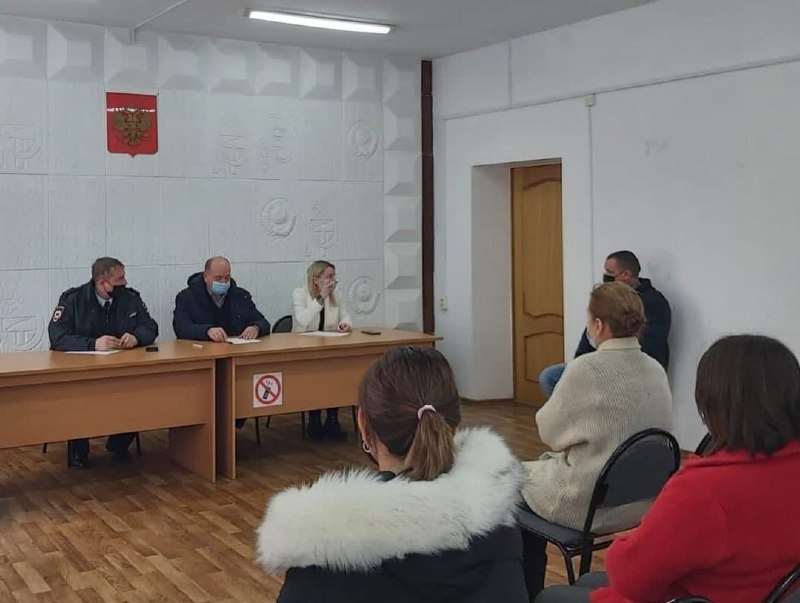 Территориальная комиссия по профилактике правонарушений Платнировского сельского поселения.