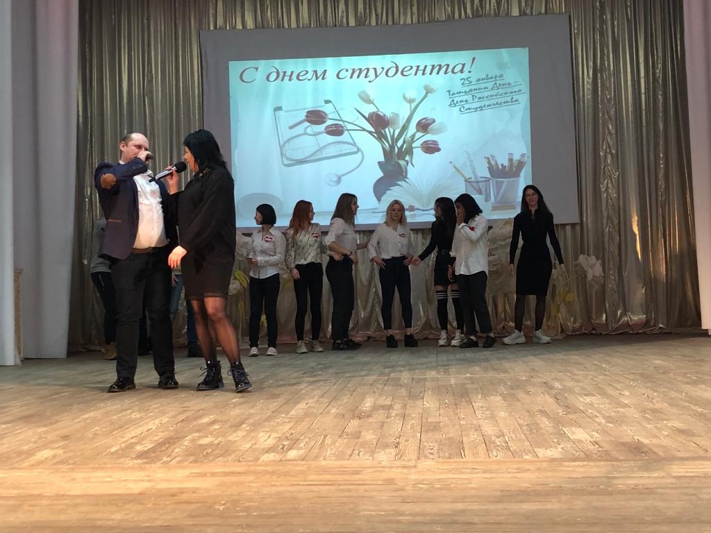 Конкурсная программа ко Дню студента для учащихся кореновского автомеханического техникума «Вперед студент».